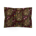 Moss & Morel Premium Linen Pillow Sham - Deep Wine