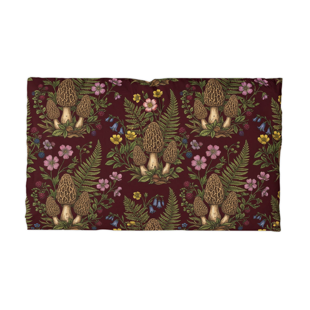 Moss & Morel Premium Linen Pillowcases - Deep Wine