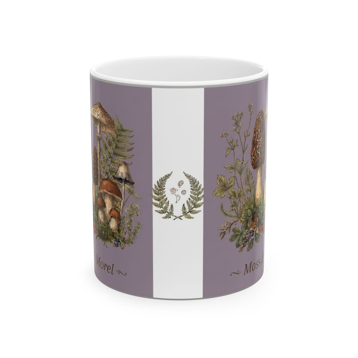 Moss & Morel Botanical Ceramic Mug-Muted Terracotta