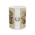 Moss & Morel Botanical Ceramic Mug-Creamy Oatmeal