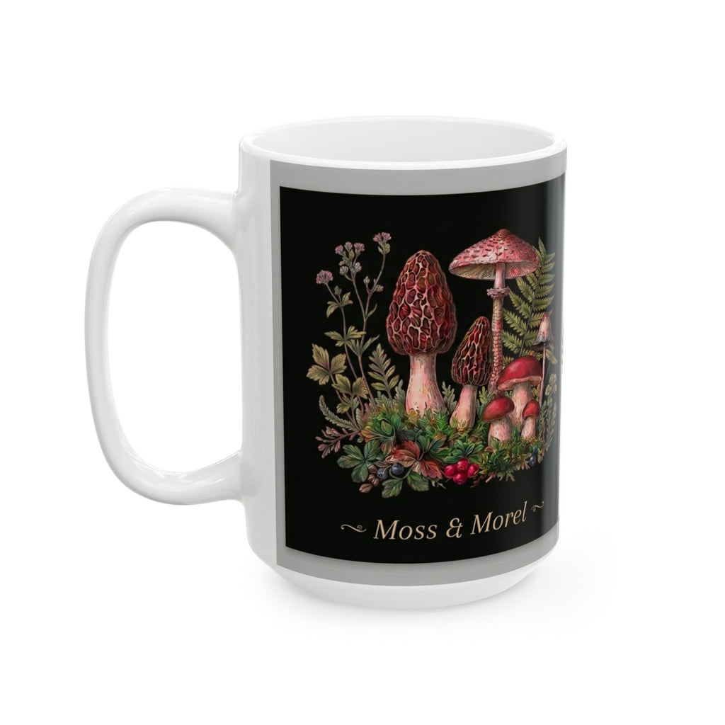 Moss & Morel Botanical Ceramic Mug-Midnight Forest