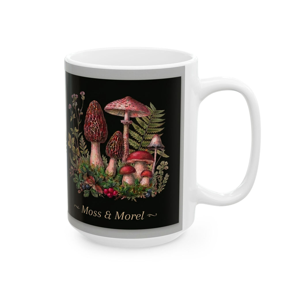Moss & Morel Botanical Ceramic Mug-Midnight Forest