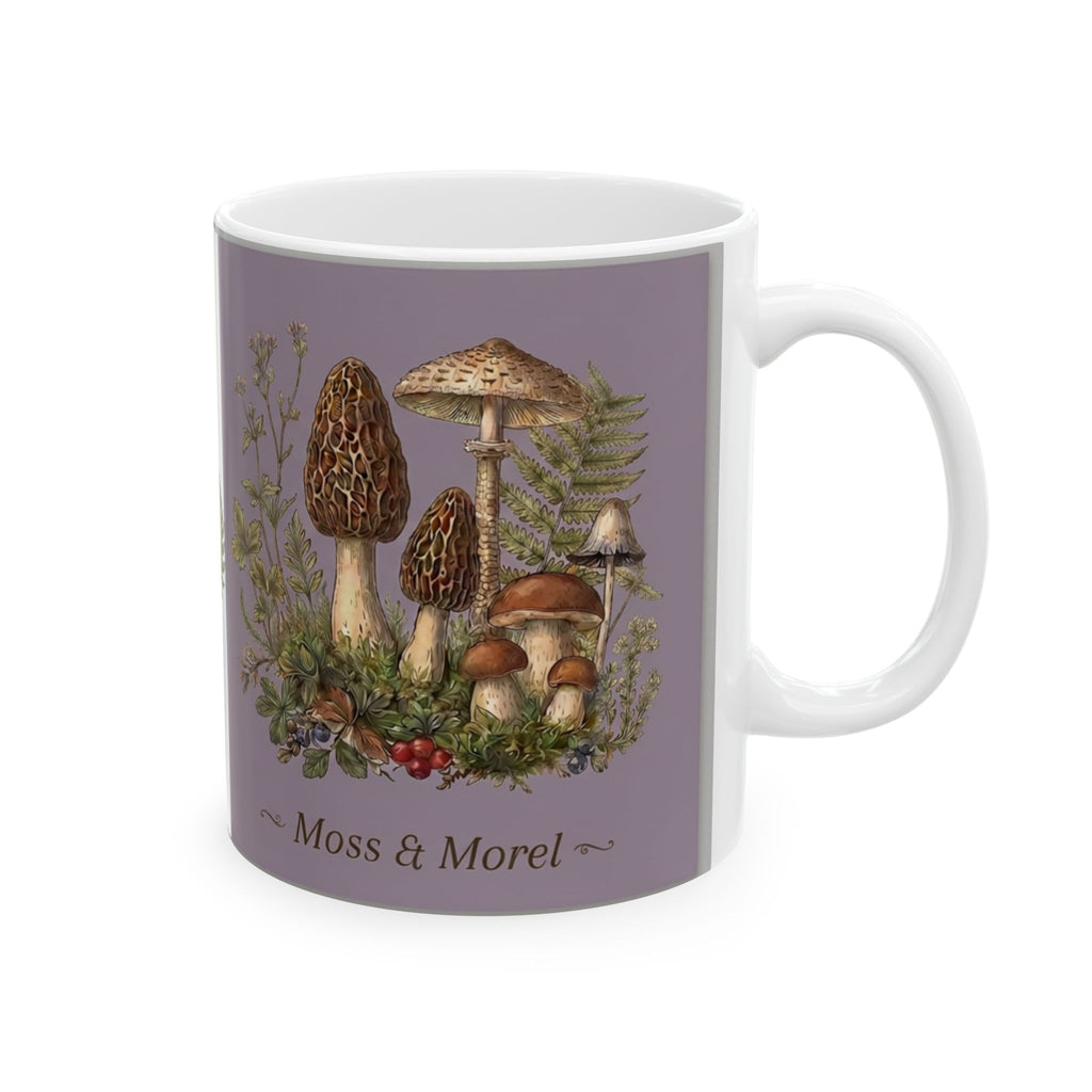 Moss & Morel Botanical Ceramic Mug-Muted Terracotta