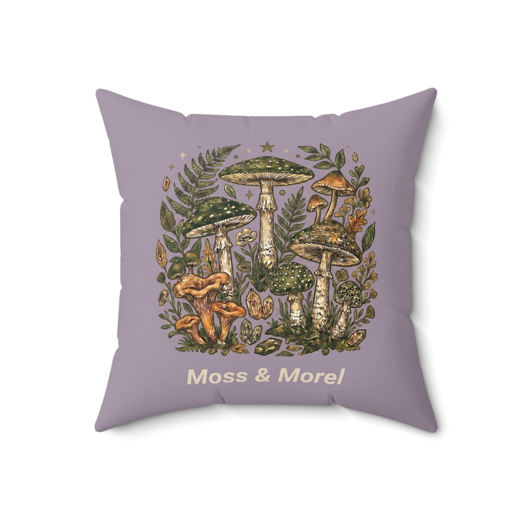 Moss & Morel Botanical Accent Throw Pillow-Muted Terracotta
