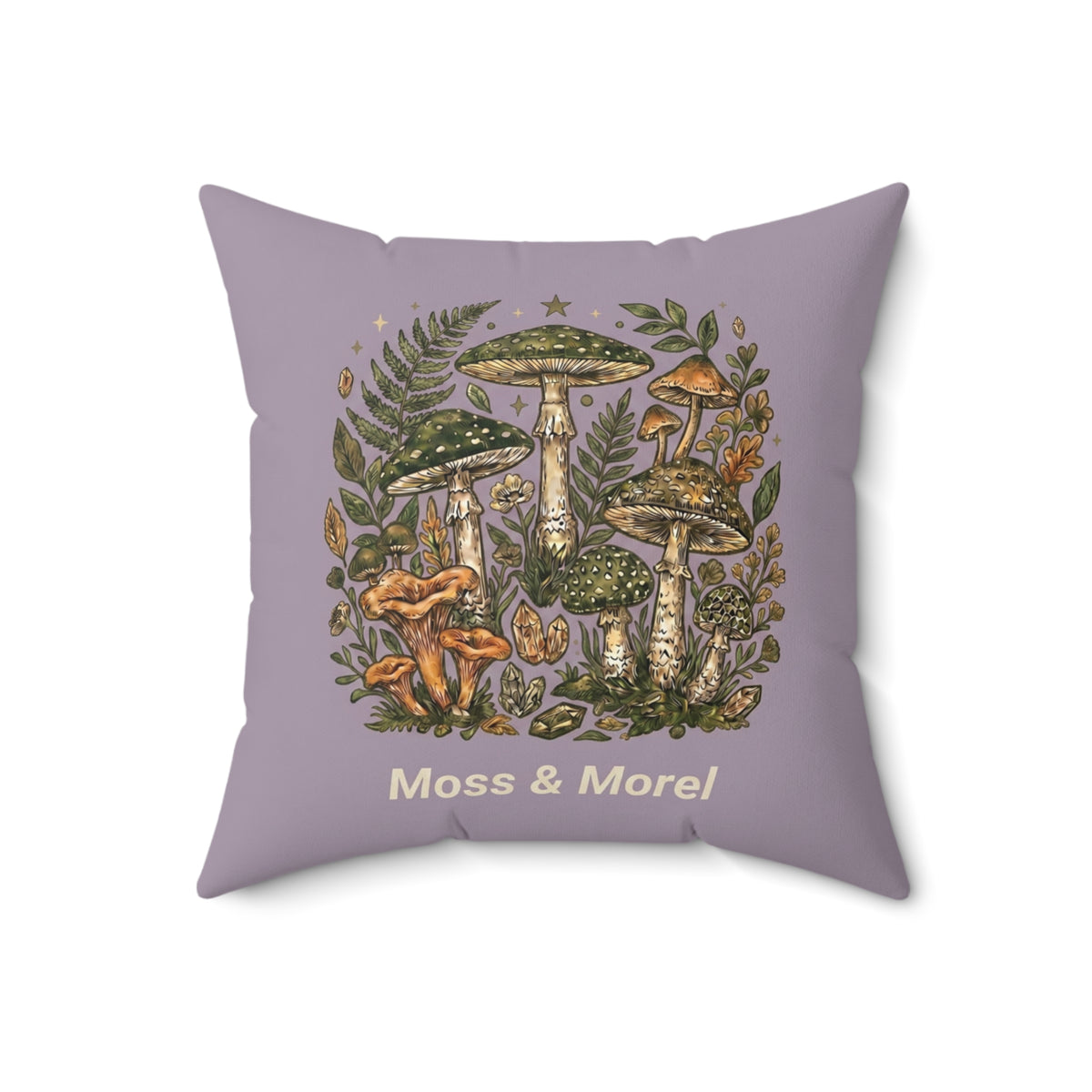 Moss & Morel Botanical Accent Throw Pillow-Muted Terracotta