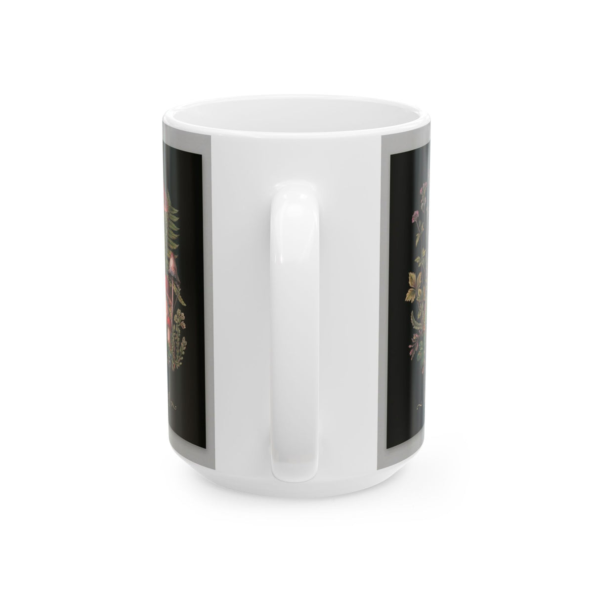 Moss & Morel Botanical Ceramic Mug-Midnight Forest