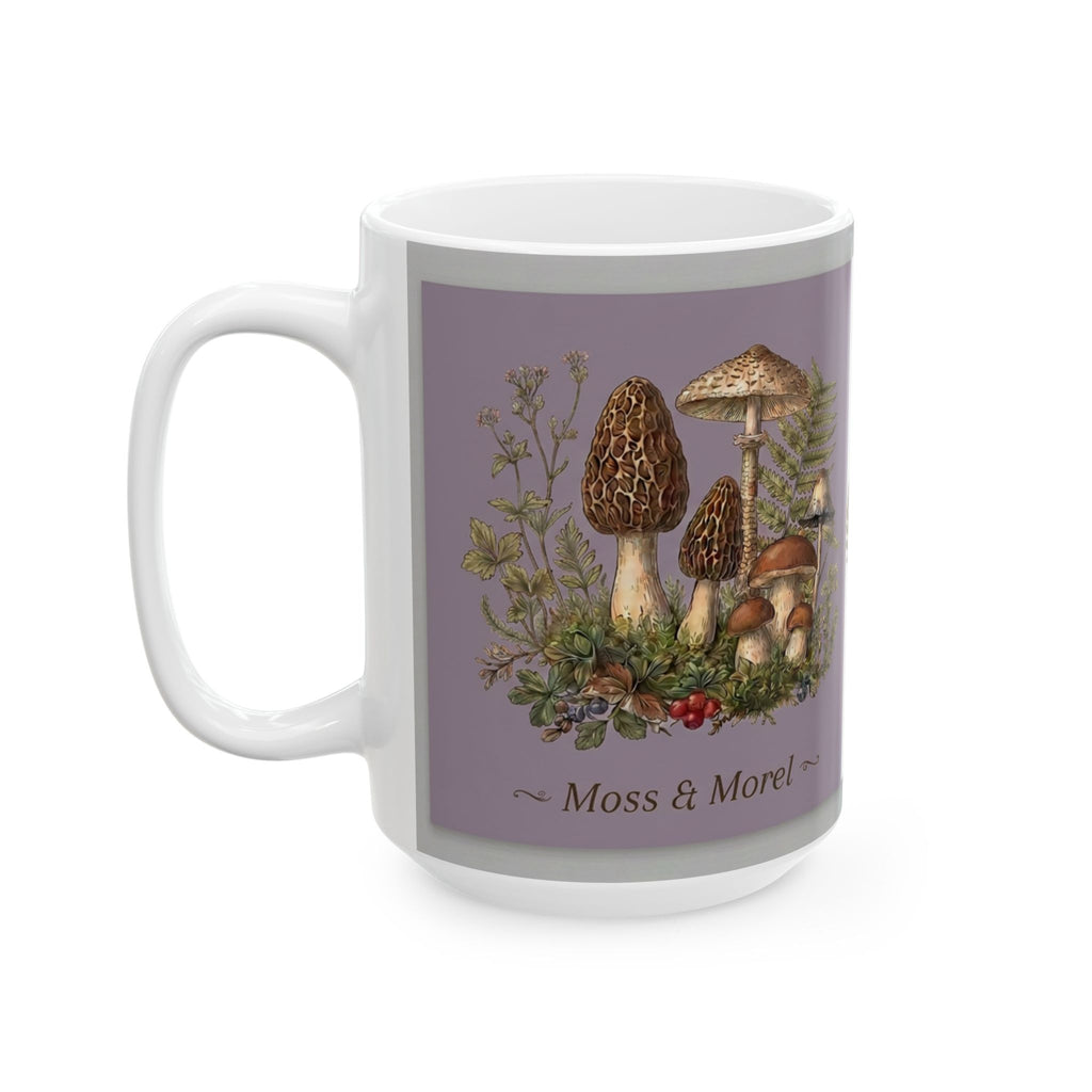 Moss & Morel Botanical Ceramic Mug-Muted Terracotta