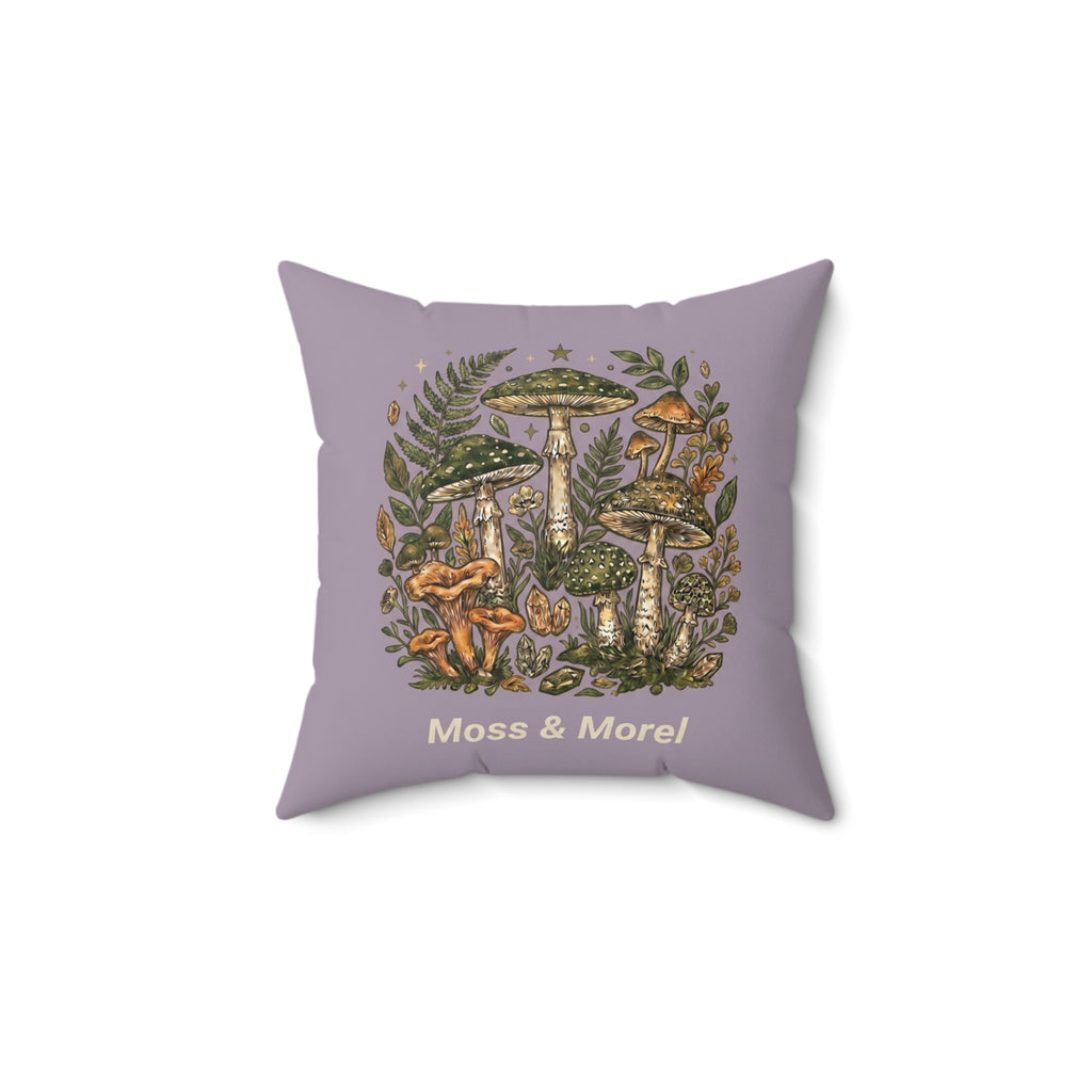 Moss & Morel Botanical Accent Throw Pillow-Muted Terracotta