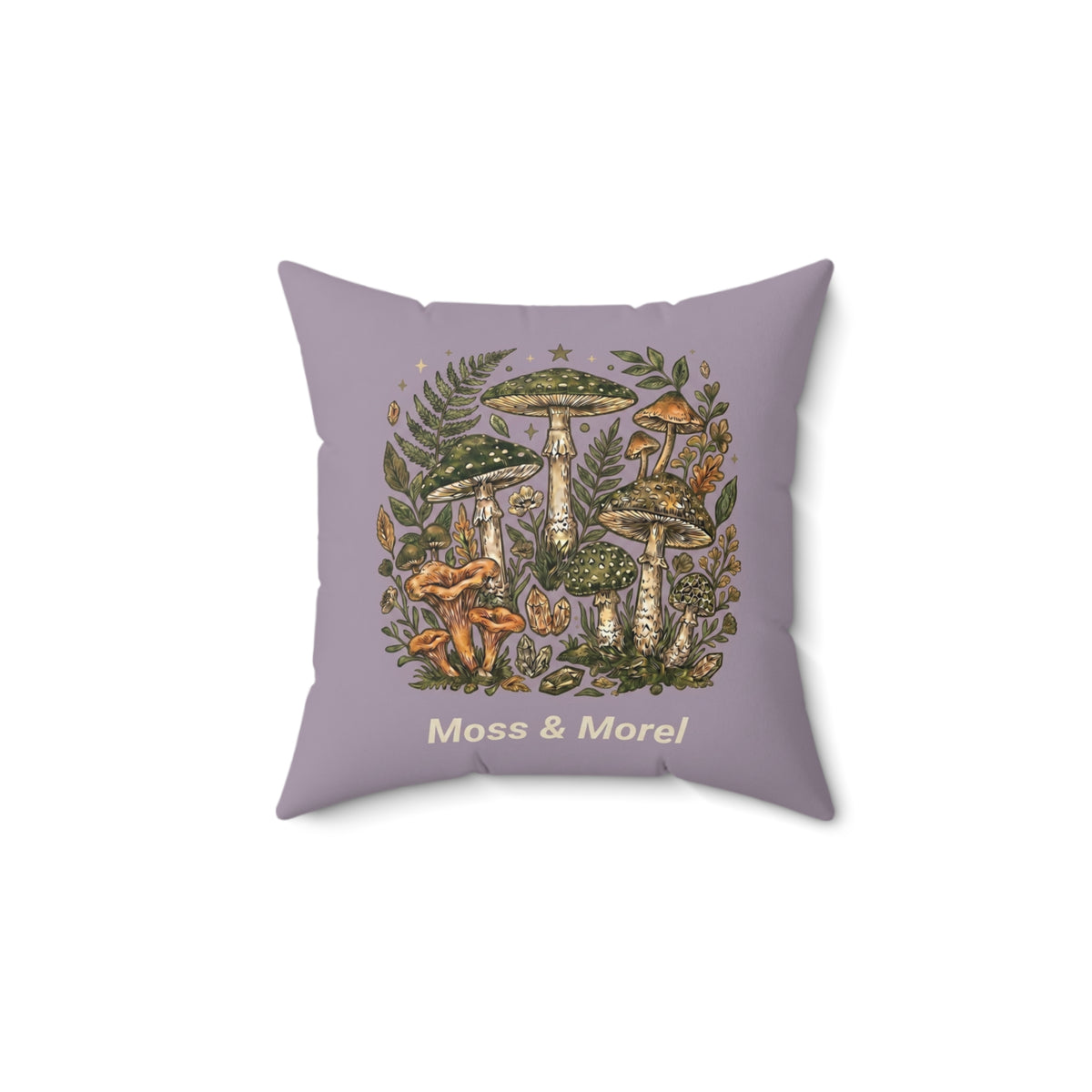 Moss & Morel Botanical Accent Throw Pillow-Muted Terracotta