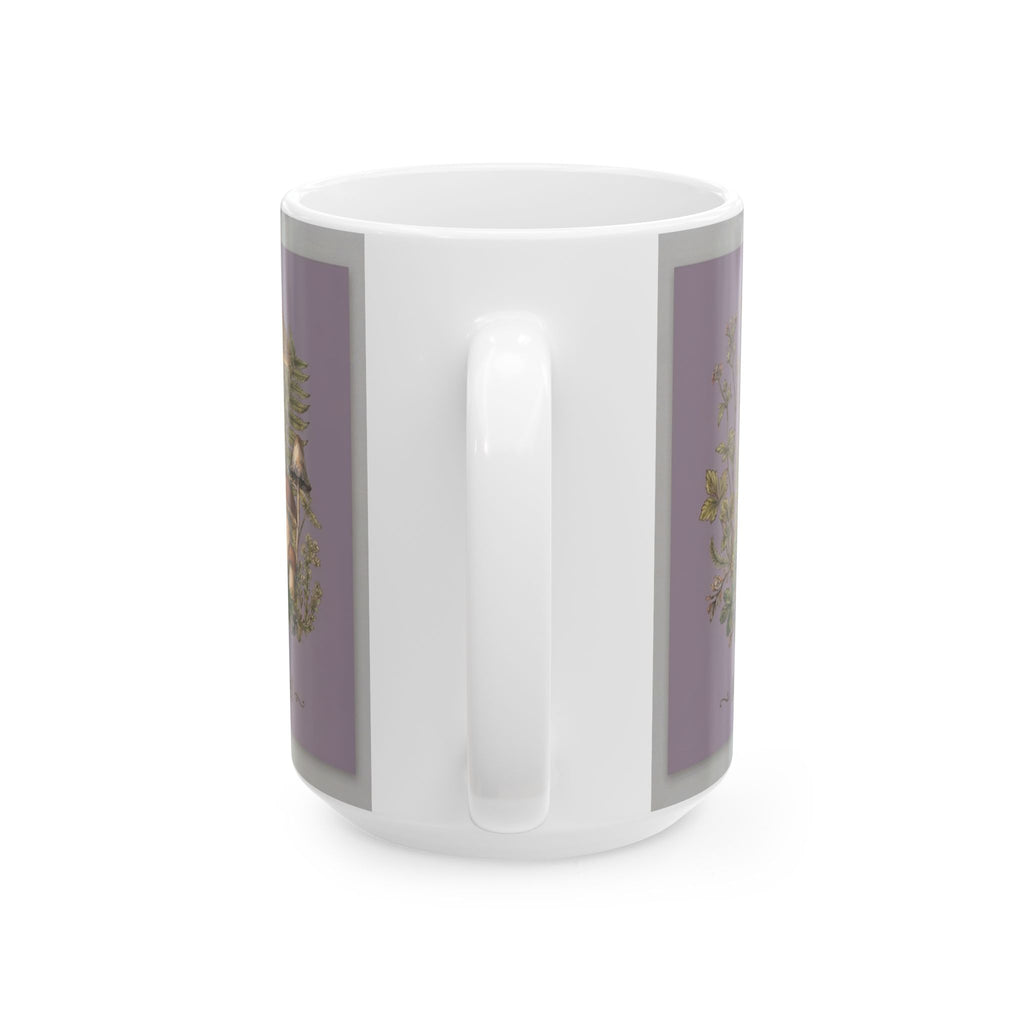 Moss & Morel Botanical Ceramic Mug-Muted Terracotta