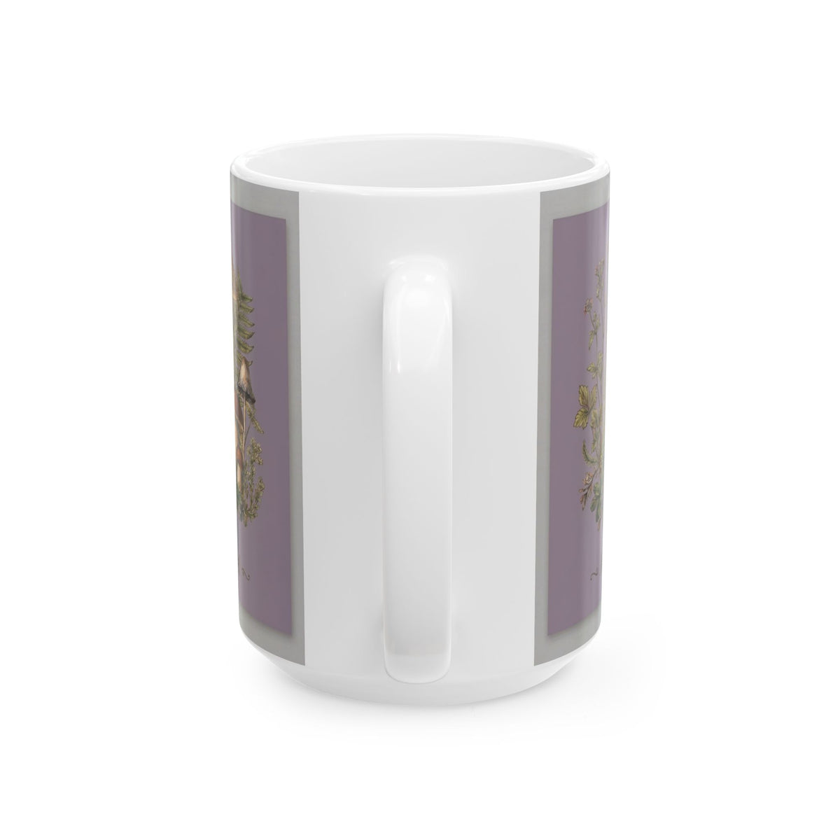 Moss & Morel Botanical Ceramic Mug-Muted Terracotta