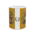 Moss & Morel Botanical Ceramic Mug-Mustard Gold Meadow