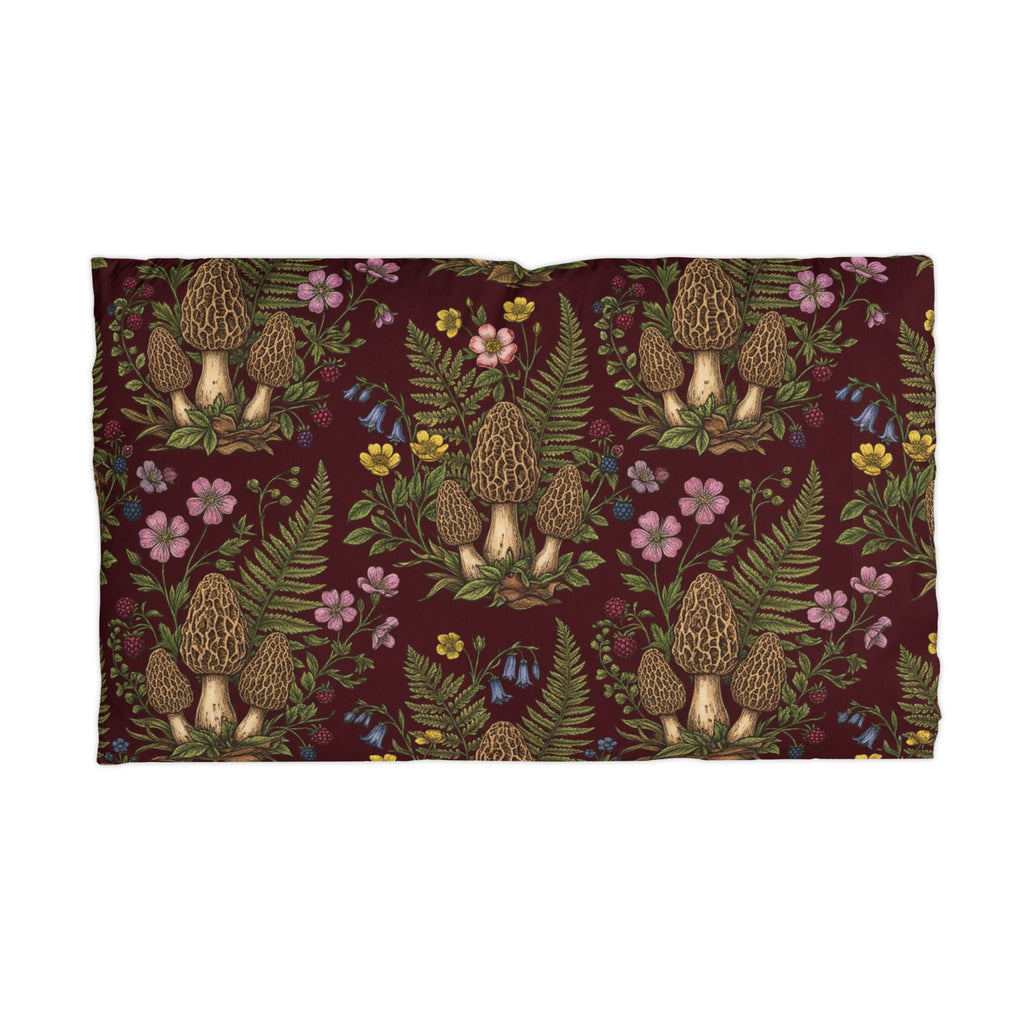 Moss & Morel Premium Linen Pillowcases - Deep Wine