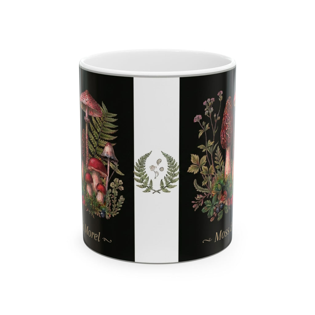 Moss & Morel Botanical Ceramic Mug-Midnight Forest