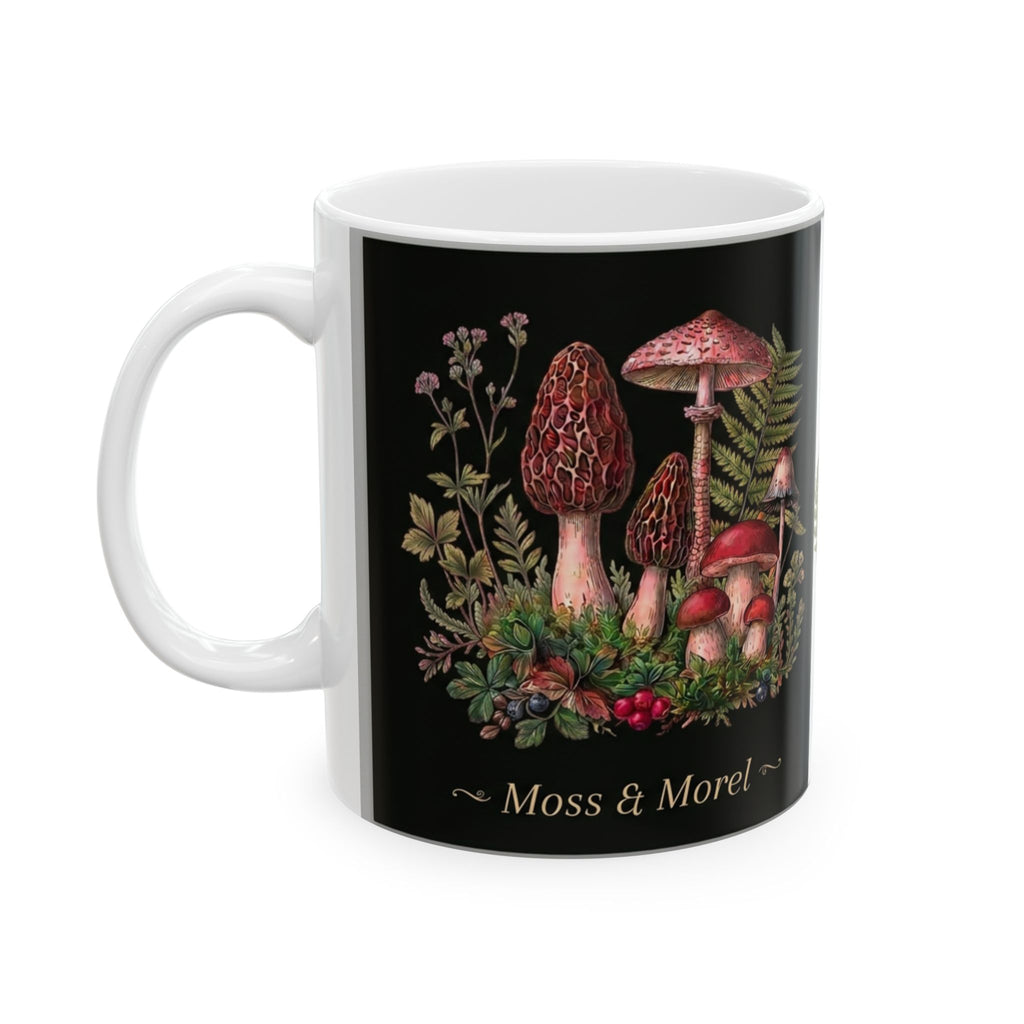 Moss & Morel Botanical Ceramic Mug-Midnight Forest