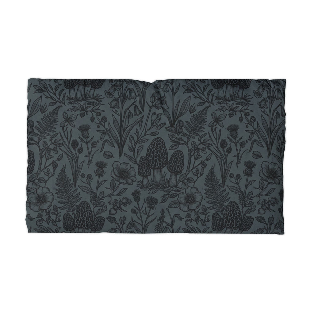 Moss & Morel Premium Linen Pillowcases - Dark Charcoal