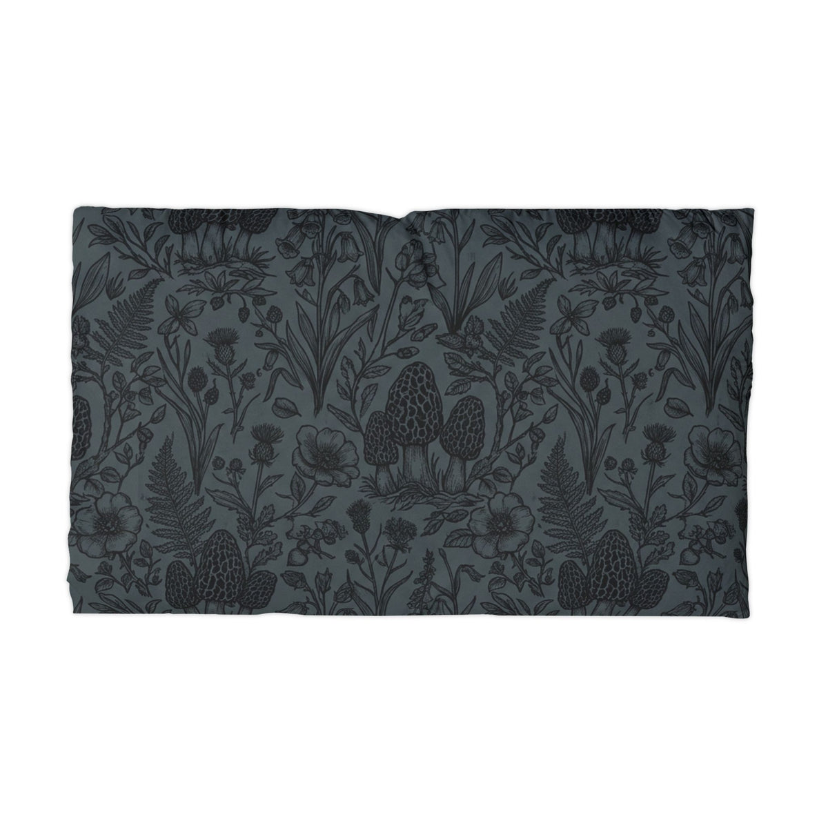 Moss & Morel Premium Linen Pillowcases - Dark Charcoal