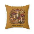Moss & Morel Botanical Accent Throw Pillow-Mustard Gold Meadow