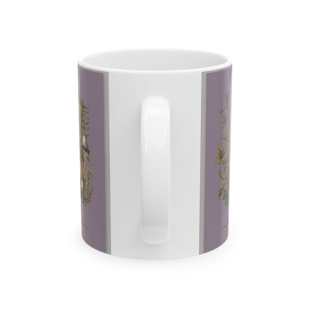 Moss & Morel Botanical Ceramic Mug-Muted Terracotta